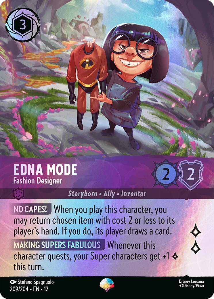 Edna Mode - Fashion Designer (Epic) (209/204) [Wilds Unknown] | I Want That Stuff Brandon