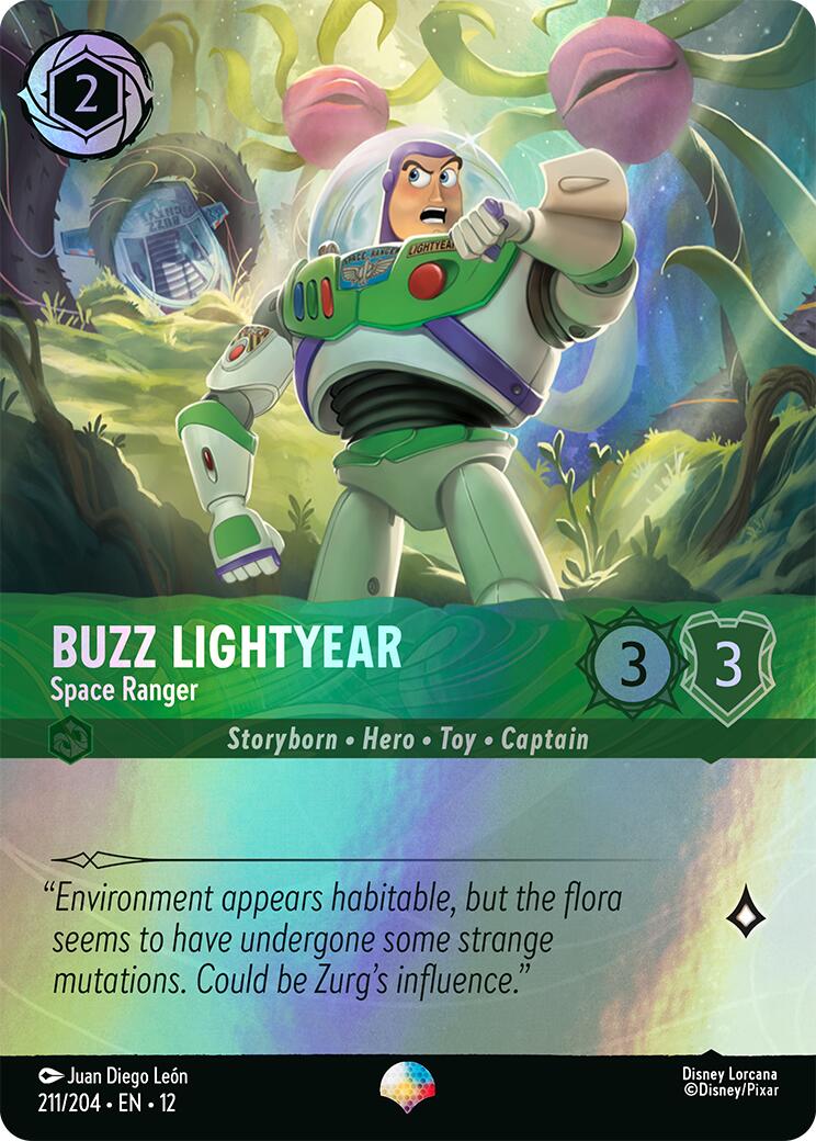 Buzz Lightyear - Space Ranger (Epic) (211/204) [Wilds Unknown] | I Want That Stuff Brandon