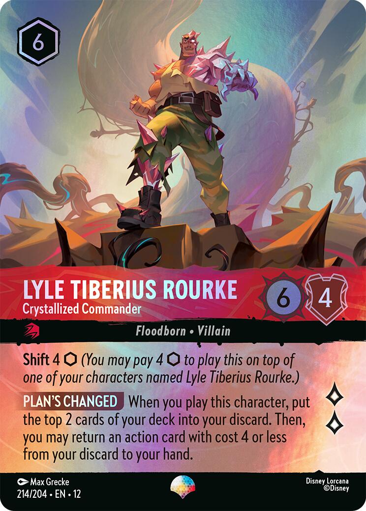 Lyle Tiberius Rourke - Crystallized Commander (Epic) (214/204) [Wilds Unknown] | I Want That Stuff Brandon