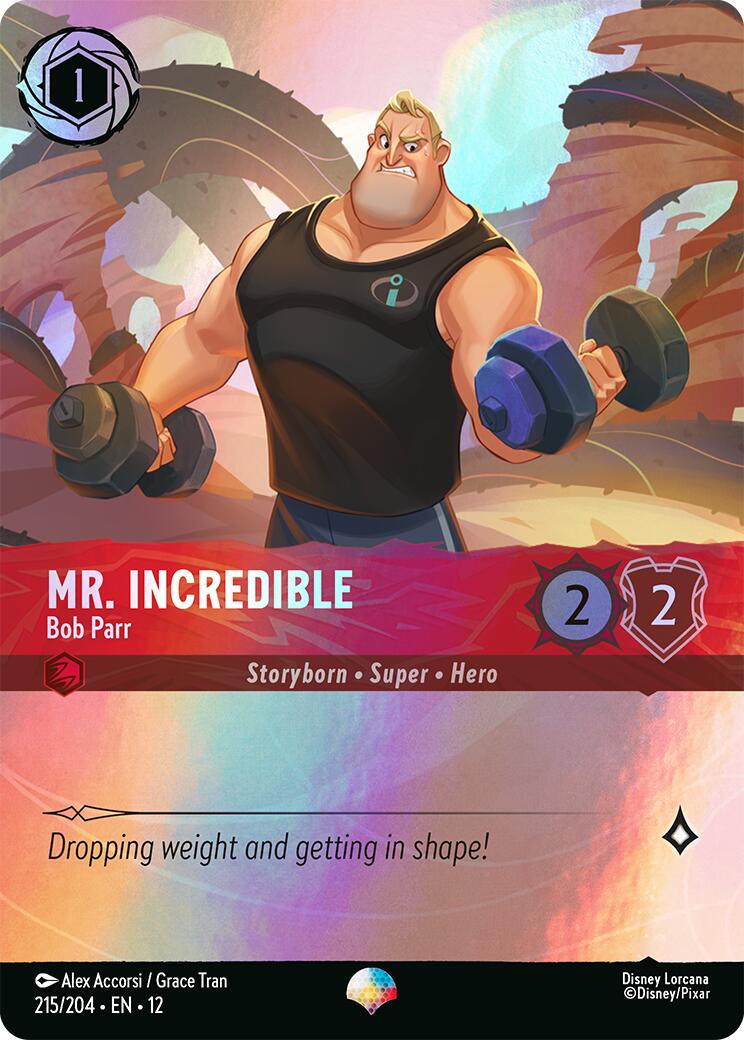 Mr. Incredible - Bob Parr (Epic) (215/204) [Wilds Unknown] | I Want That Stuff Brandon