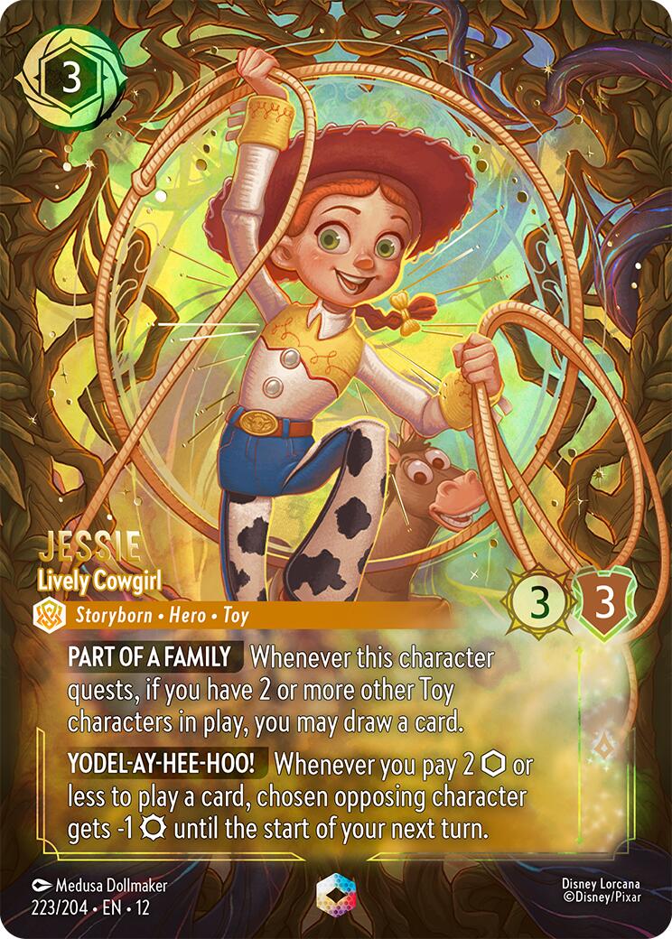 Jessie - Lively Cowgirl (Enchanted) (223/204) [Wilds Unknown] | I Want That Stuff Brandon