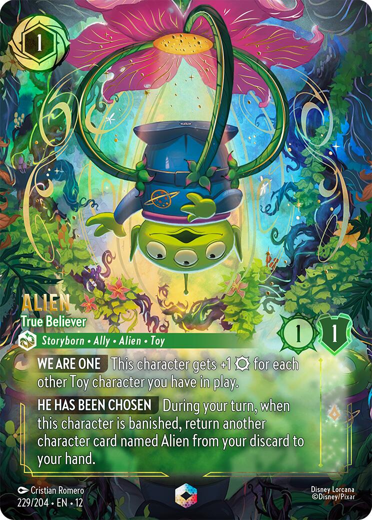 Alien - True Believer (Enchanted) (229/204) [Wilds Unknown] | I Want That Stuff Brandon