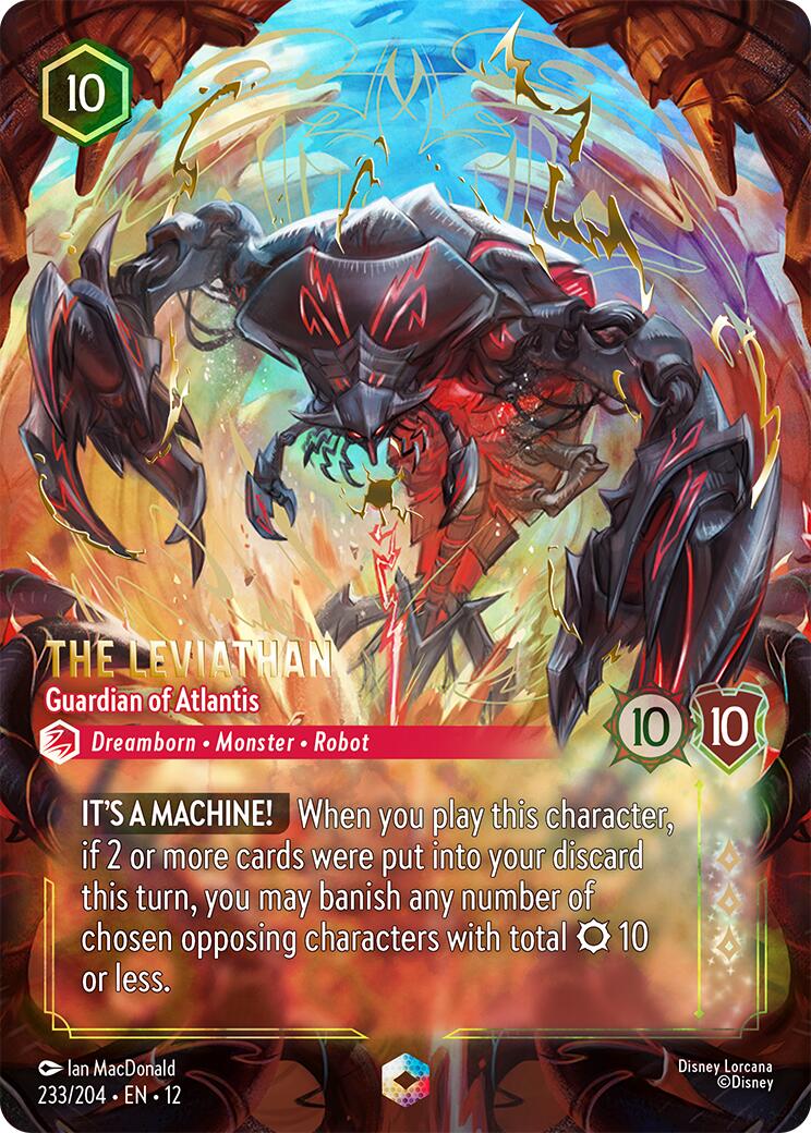 The Leviathan - Guardian of Atlantis (Enchanted) (233/204) [Wilds Unknown] | I Want That Stuff Brandon