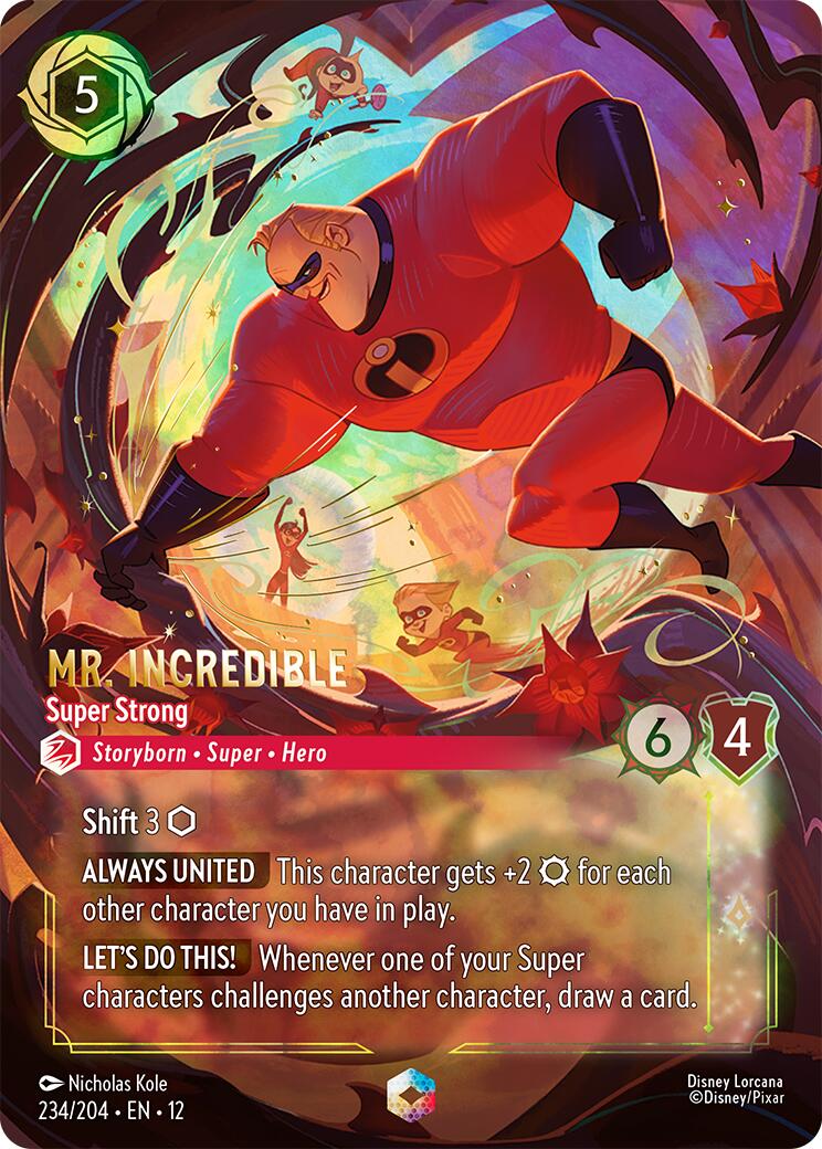 Mr. Incredible - Super Strong (Enchanted) (234/204) [Wilds Unknown] | I Want That Stuff Brandon