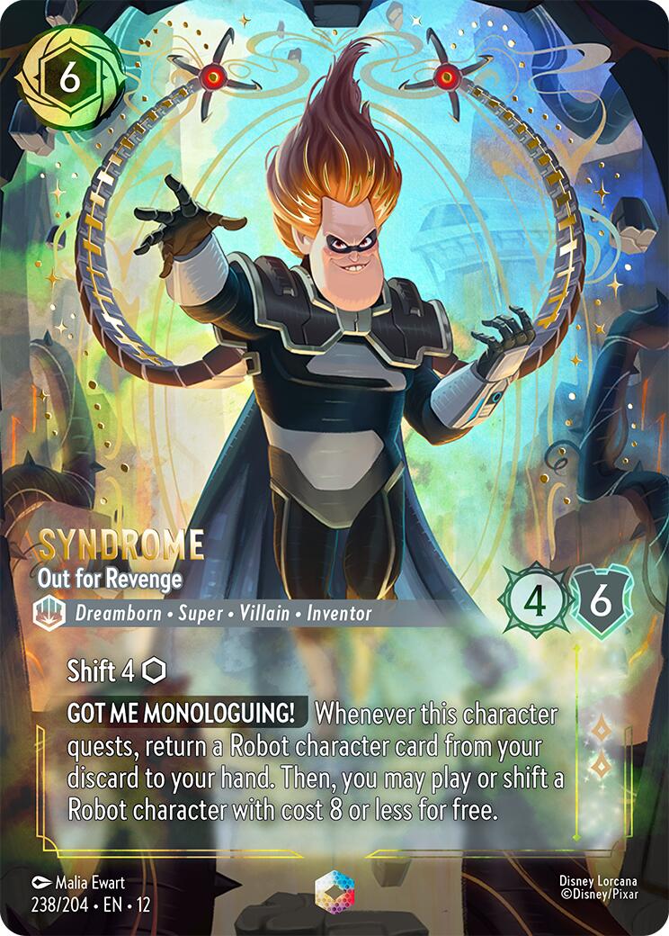 Syndrome - Out for Revenge (Enchanted) (238/204) [Wilds Unknown] | I Want That Stuff Brandon