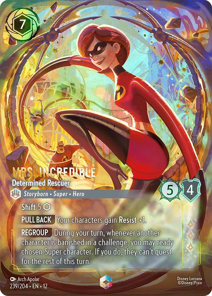 Mrs. Incredible - Determined Rescuer (Enchanted) (239/204) [Wilds Unknown] | I Want That Stuff Brandon