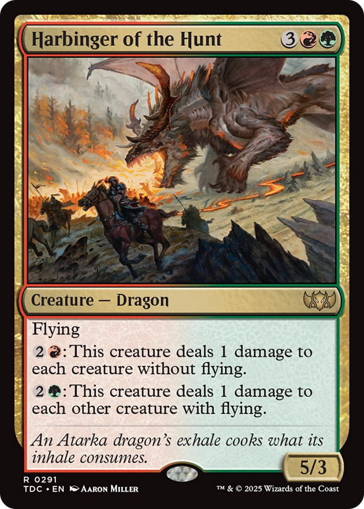 Harbinger of the Hunt [Tarkir: Dragonstorm Commander] | I Want That Stuff Brandon