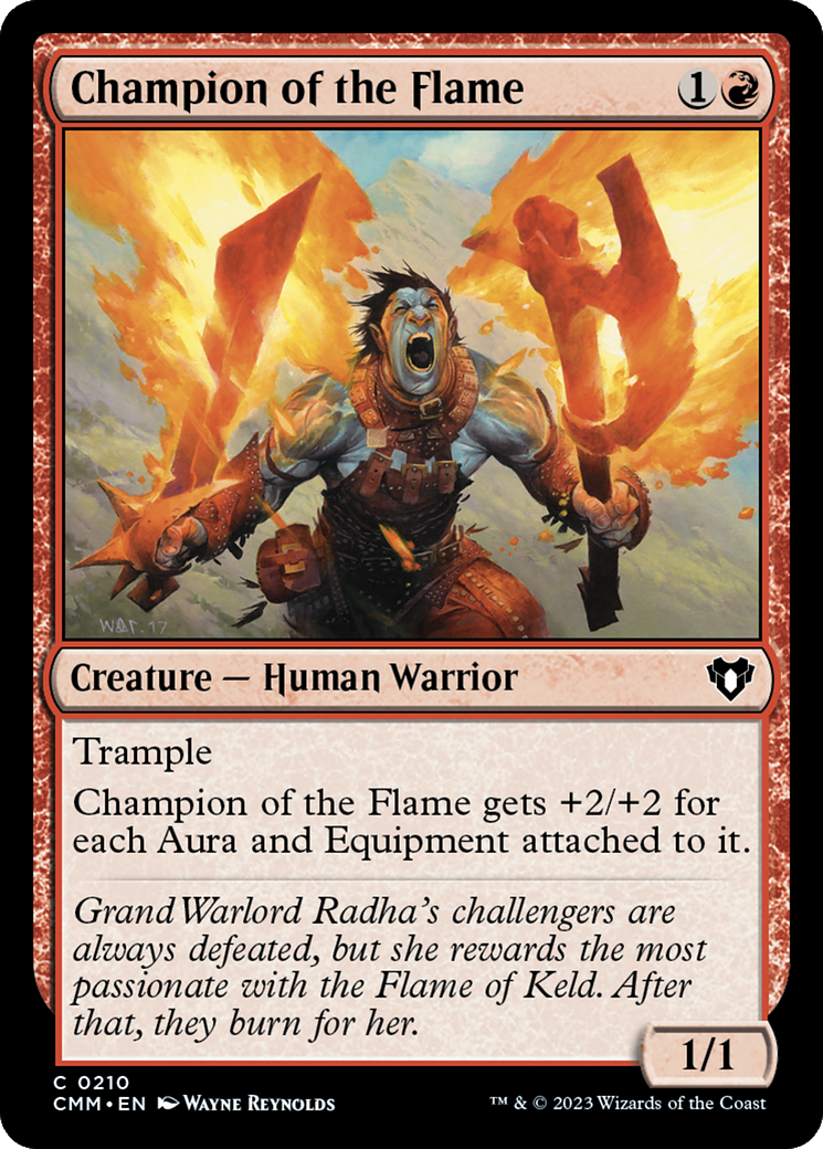 Champion of the Flame [Commander Masters] | I Want That Stuff Brandon