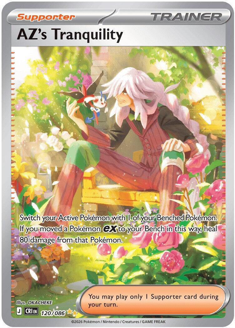 AZ's Tranquility (120/086) [Mega Evolution: Chaos Rising] | I Want That Stuff Brandon