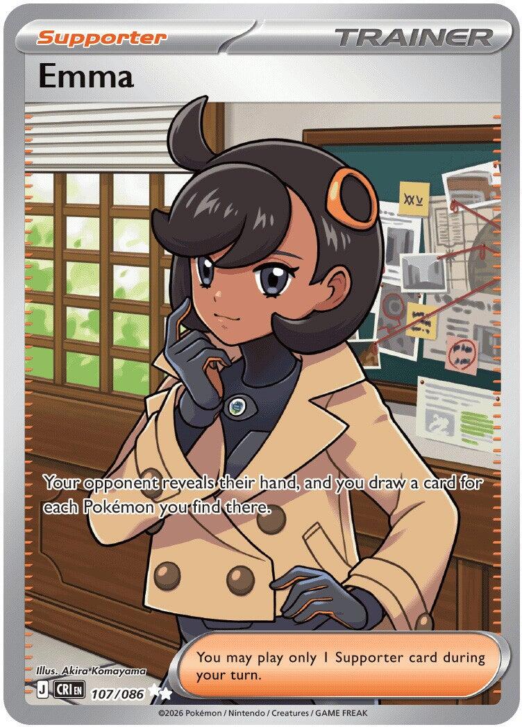 Emma (107/086) [Mega Evolution: Chaos Rising] | I Want That Stuff Brandon