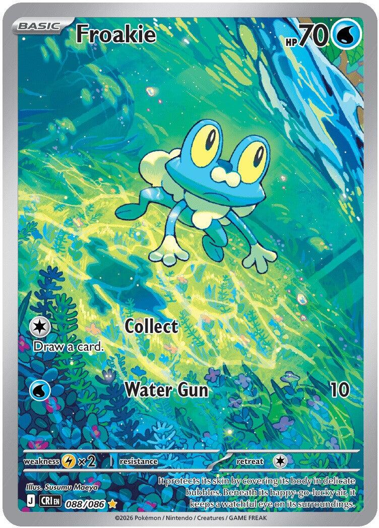 Froakie (088/086) [Mega Evolution: Chaos Rising] | I Want That Stuff Brandon