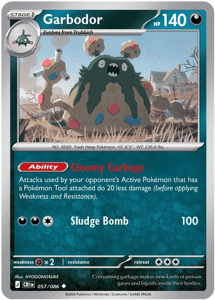 Garbodor (057/086) [Mega Evolution: Chaos Rising] | I Want That Stuff Brandon