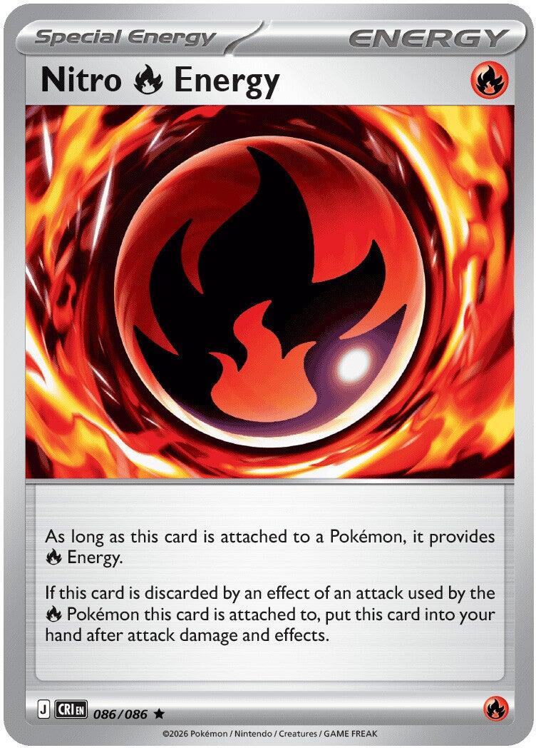 Nitro R Energy (086/086) [Mega Evolution: Chaos Rising] | I Want That Stuff Brandon