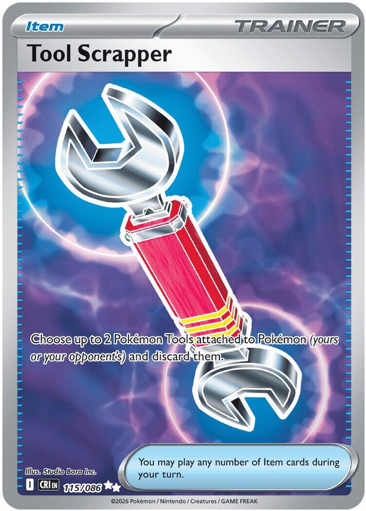 Tool Scrapper (115/086) [Mega Evolution: Chaos Rising] | I Want That Stuff Brandon