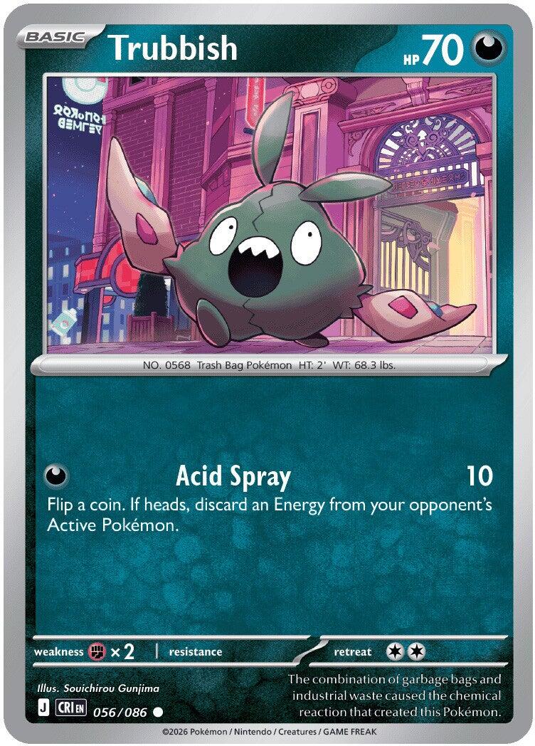 Trubbish (056/086) [Mega Evolution: Chaos Rising] | I Want That Stuff Brandon