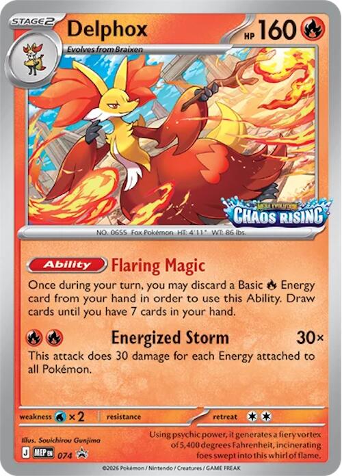 Delphox (074) [Mega Evolution Promo] | I Want That Stuff Brandon