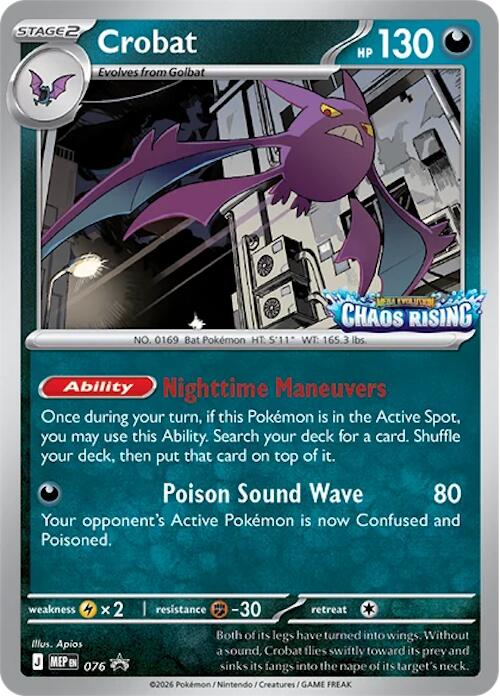 Crobat (076) [Mega Evolution Promo] | I Want That Stuff Brandon