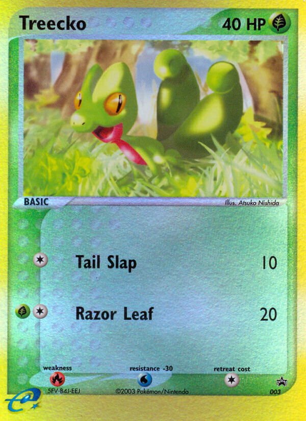 Treecko (003) [Nintendo: Black Star Promos] | I Want That Stuff Brandon
