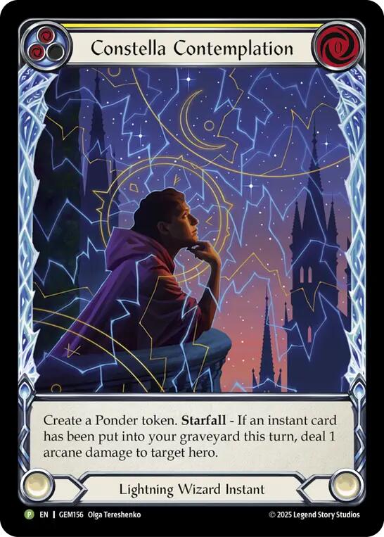 Constella Contemplation (Yellow) [GEM156] (GEM Pack 5) | I Want That Stuff Brandon