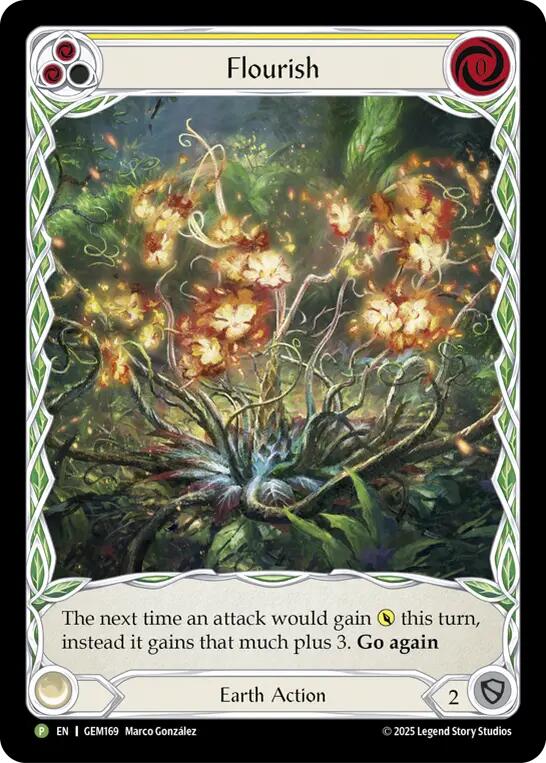 Flourish (Yellow) [GEM169] (GEM Pack 5) | I Want That Stuff Brandon