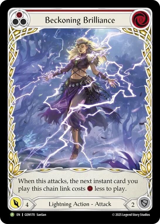 Beckoning Brilliance (Red) [GEM170] (GEM Pack 5) | I Want That Stuff Brandon