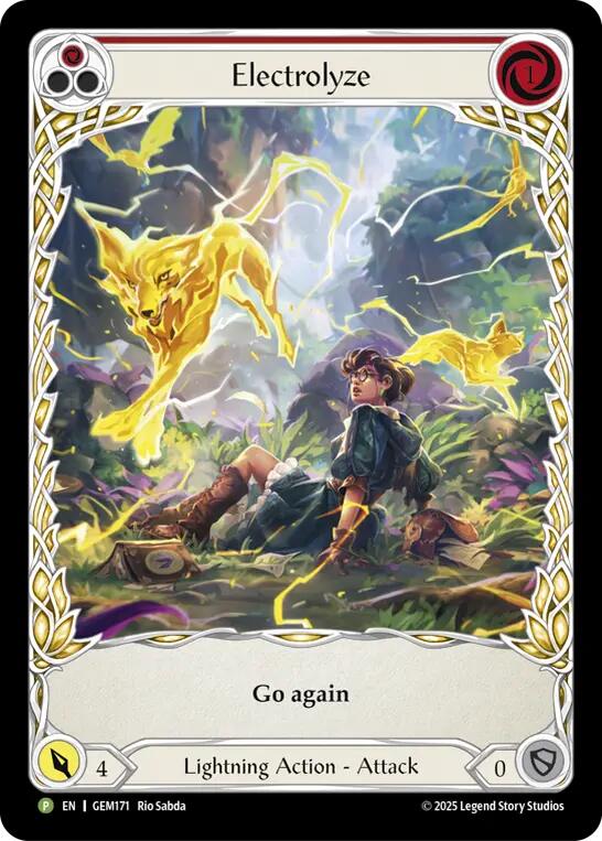 Electrolyze (Red) [GEM171] (GEM Pack 5) | I Want That Stuff Brandon