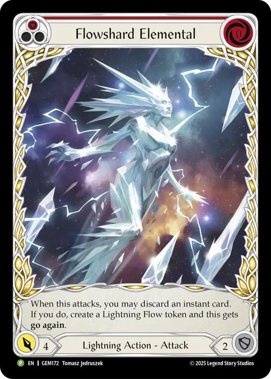 Flowshard Elemental (Red) [GEM172] (GEM Pack 5) | I Want That Stuff Brandon