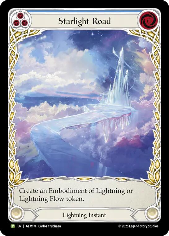 Starlight Road (Blue) [GEM174] (GEM Pack 5) | I Want That Stuff Brandon