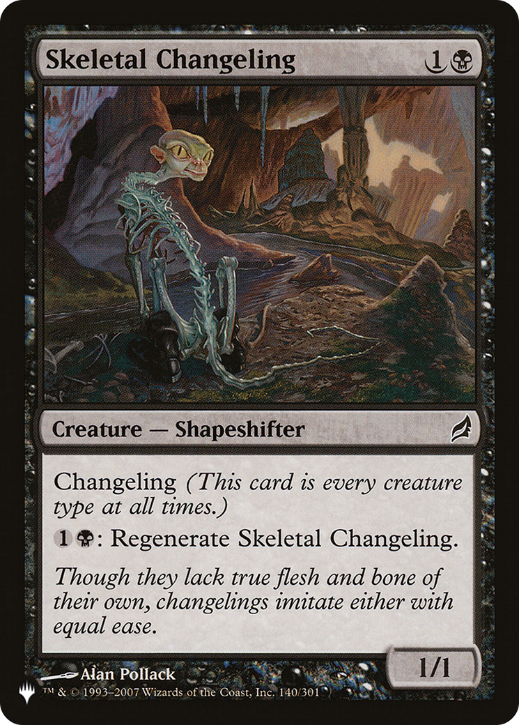 Skeletal Changeling [The List Reprints] | I Want That Stuff Brandon