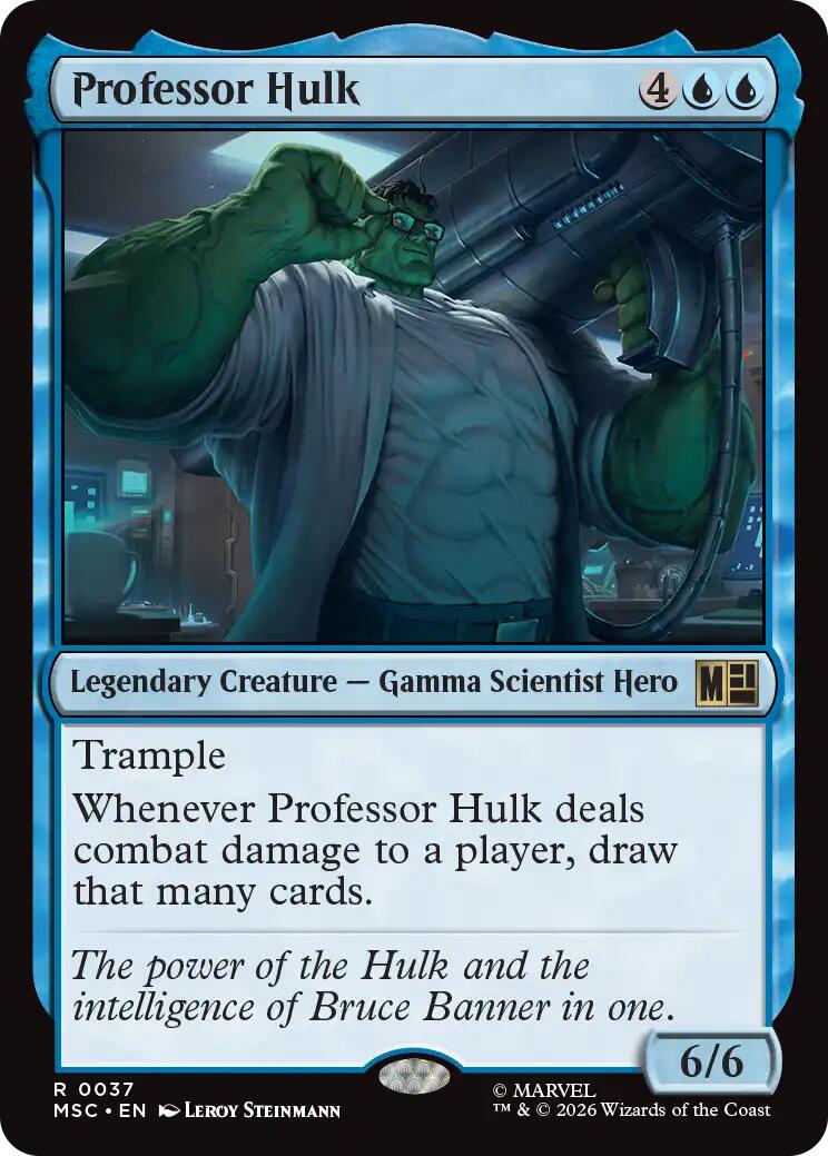Professor Hulk (Surge Foil) [Marvel Super Heroes Commander] | I Want That Stuff Brandon