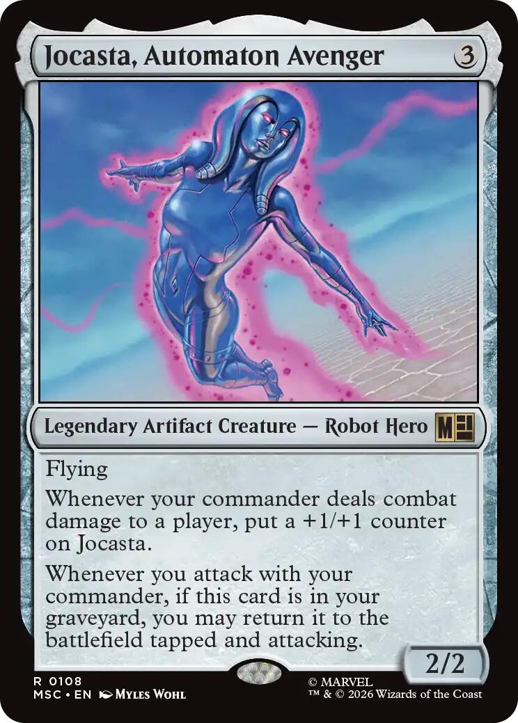 Jocasta, Automaton Avenger (Surge Foil) [Marvel Super Heroes Commander] | I Want That Stuff Brandon