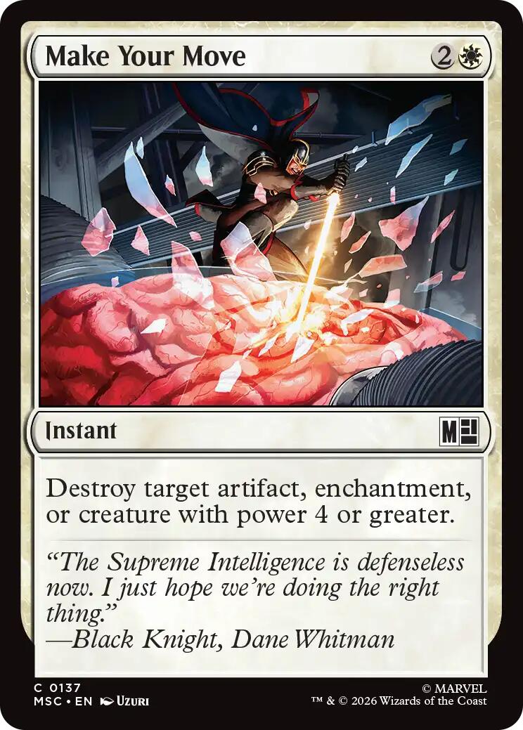 Make Your Move (Surge Foil) [Marvel Super Heroes Commander] | I Want That Stuff Brandon