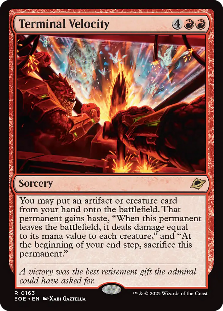 Terminal Velocity [Edge of Eternities] | I Want That Stuff Brandon