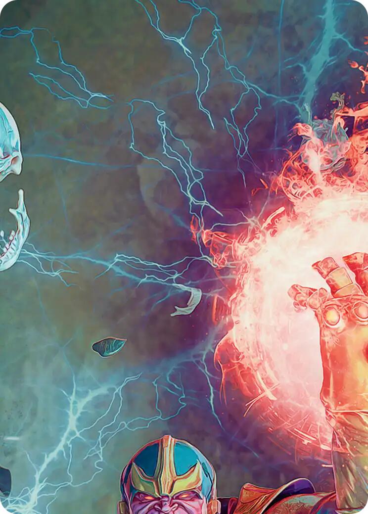 Thanos, the Mad Titan Art Card (2/9) [Marvel Super Heroes Art Series] | I Want That Stuff Brandon