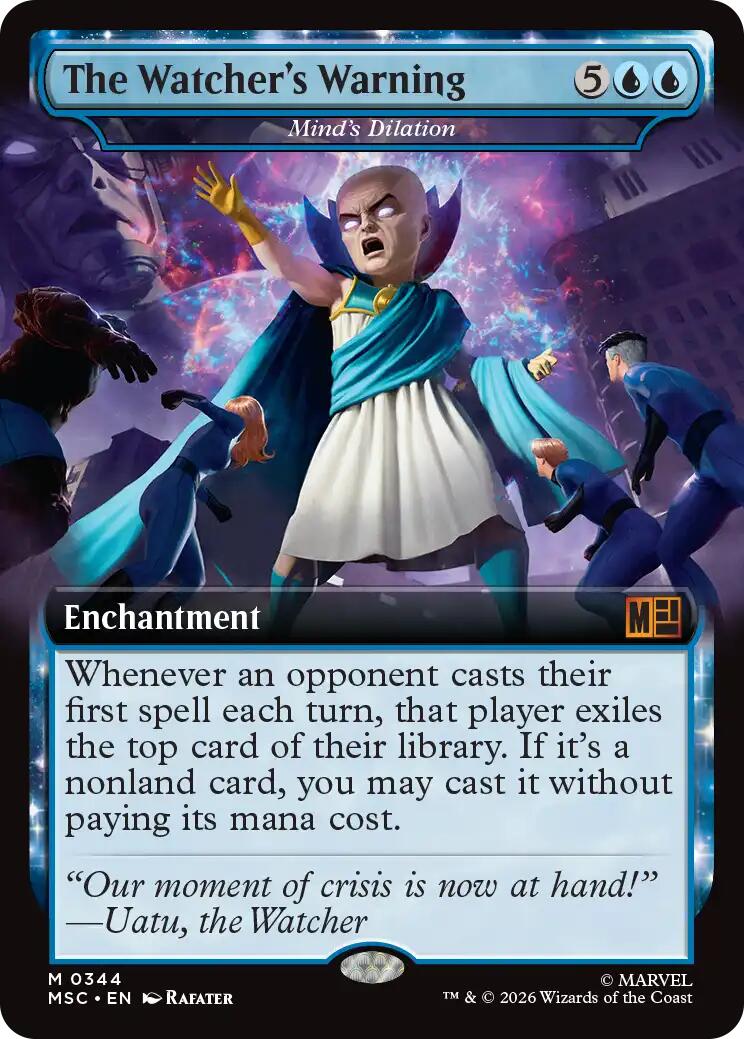 The Watcher's Warning - Mind's Dilation (Extended Art) [Marvel Super Heroes Commander] | I Want That Stuff Brandon