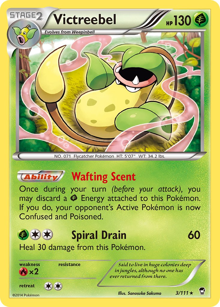 Victreebel (3/111) (Theme Deck Exclusive) [XY: Furious Fists] | I Want That Stuff Brandon