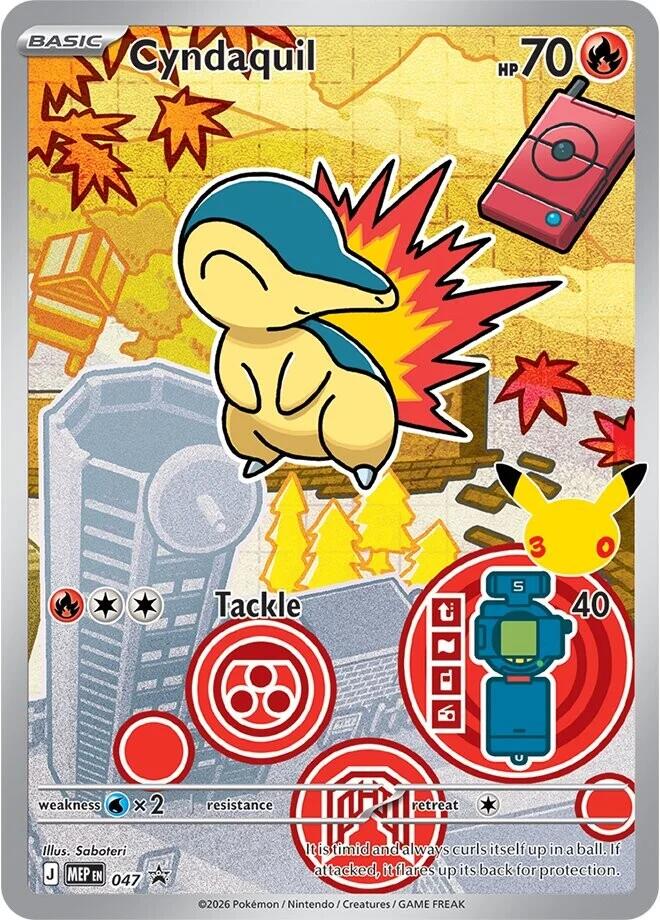 Cyndaquil (047) [Mega Evolution Promo] | I Want That Stuff Brandon