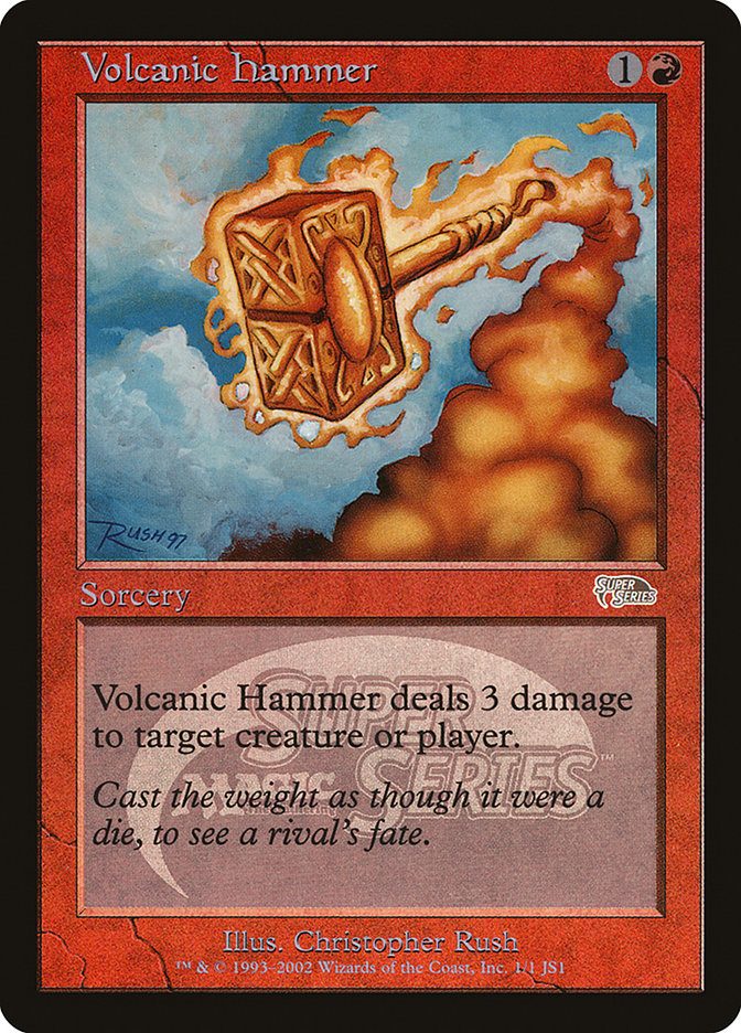 Volcanic Hammer [Junior Super Series] | I Want That Stuff Brandon