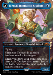 Tamiyo, Inquisitive Student // Tamiyo, Seasoned Scholar (Borderless) [Modern Horizons 3] | I Want That Stuff Brandon