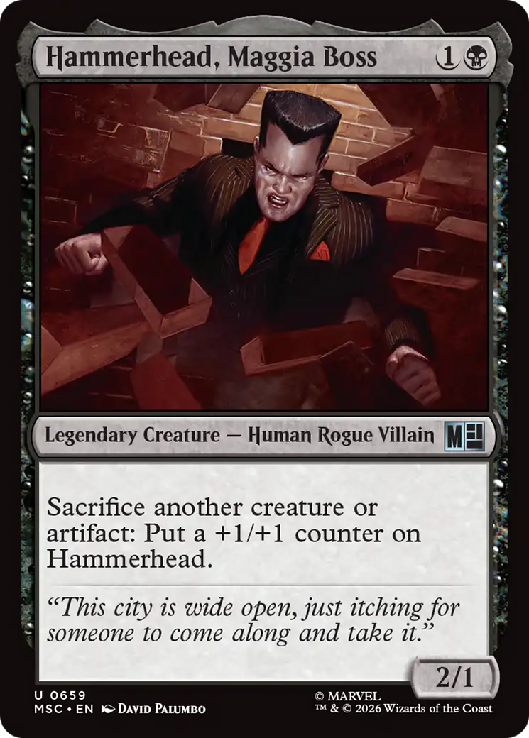 Hammerhead, Maggia Boss [Marvel Super Heroes Commander] | I Want That Stuff Brandon