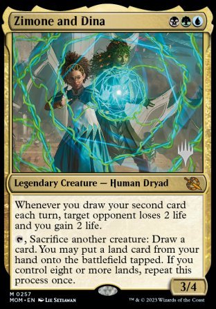 Zimone and Dina (Promo Pack) [March of the Machine Promos] | I Want That Stuff Brandon