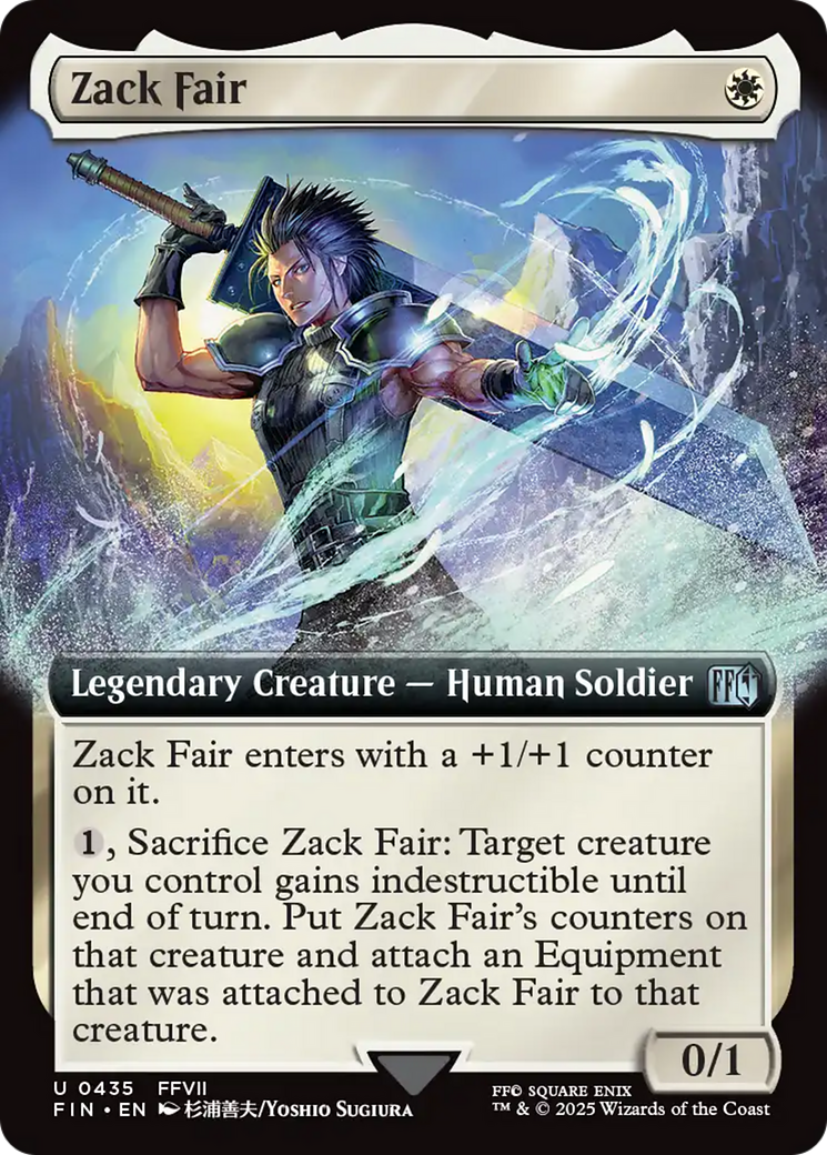 Zack Fair (Extended Art) [FINAL FANTASY] | I Want That Stuff Brandon