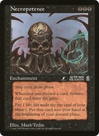 Necropotence (Oversized) [Oversize Cards] | I Want That Stuff Brandon