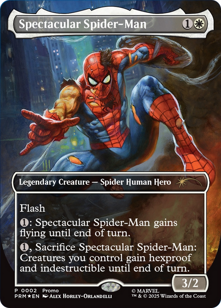 Spectacular Spider-Man (Borderless) [Media Promos] | I Want That Stuff Brandon