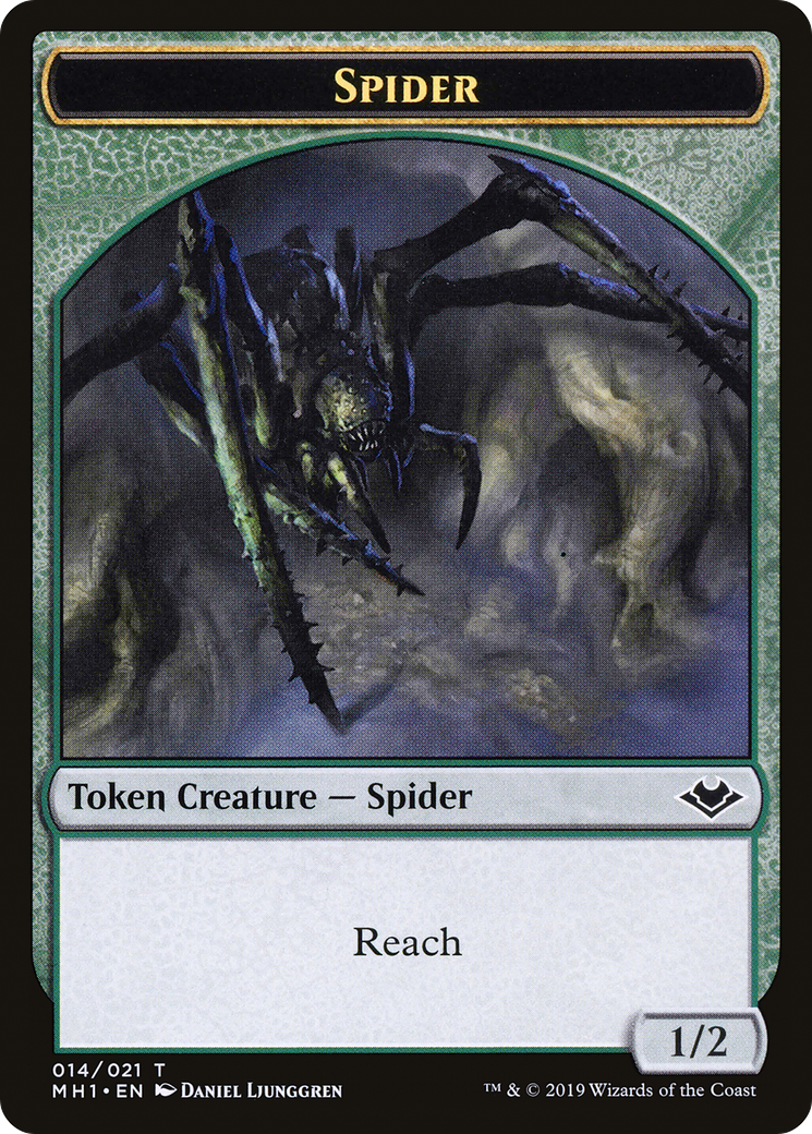 Shapeshifter // Spider Double-Sided Token [Modern Horizons Tokens] | I Want That Stuff Brandon