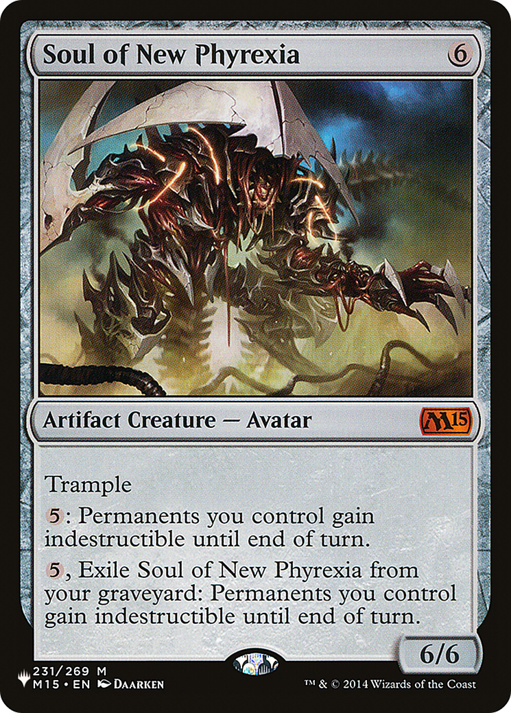 Soul of New Phyrexia [The List] | I Want That Stuff Brandon