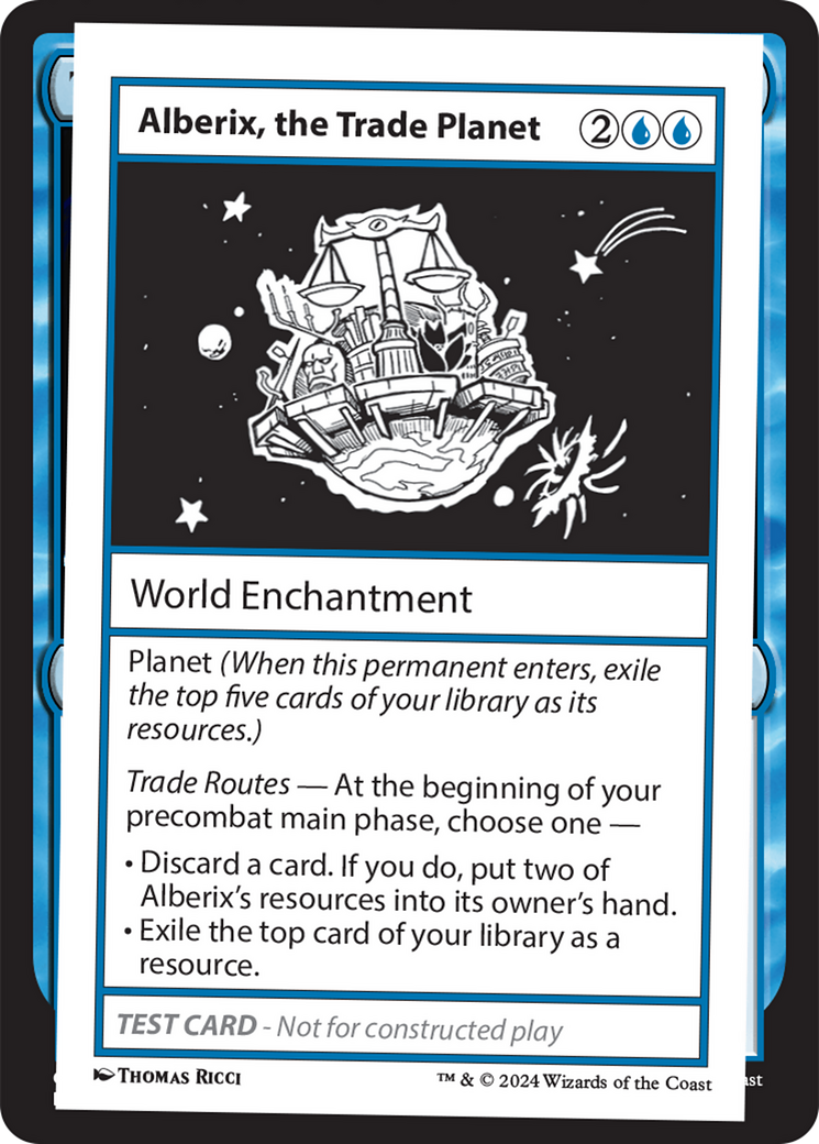 Alberix, the Trade Planet [Mystery Booster 2 Playtest Cards] | I Want That Stuff Brandon