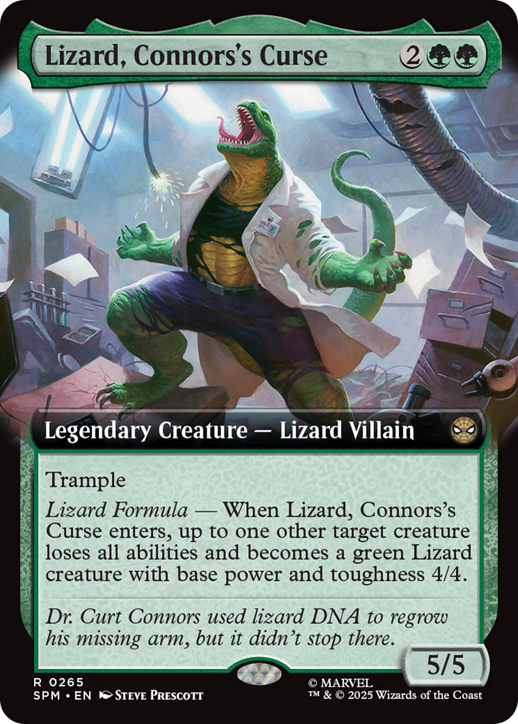 Lizard, Connors's Curse (Extended Art) [Marvel's Spider-Man] | I Want That Stuff Brandon