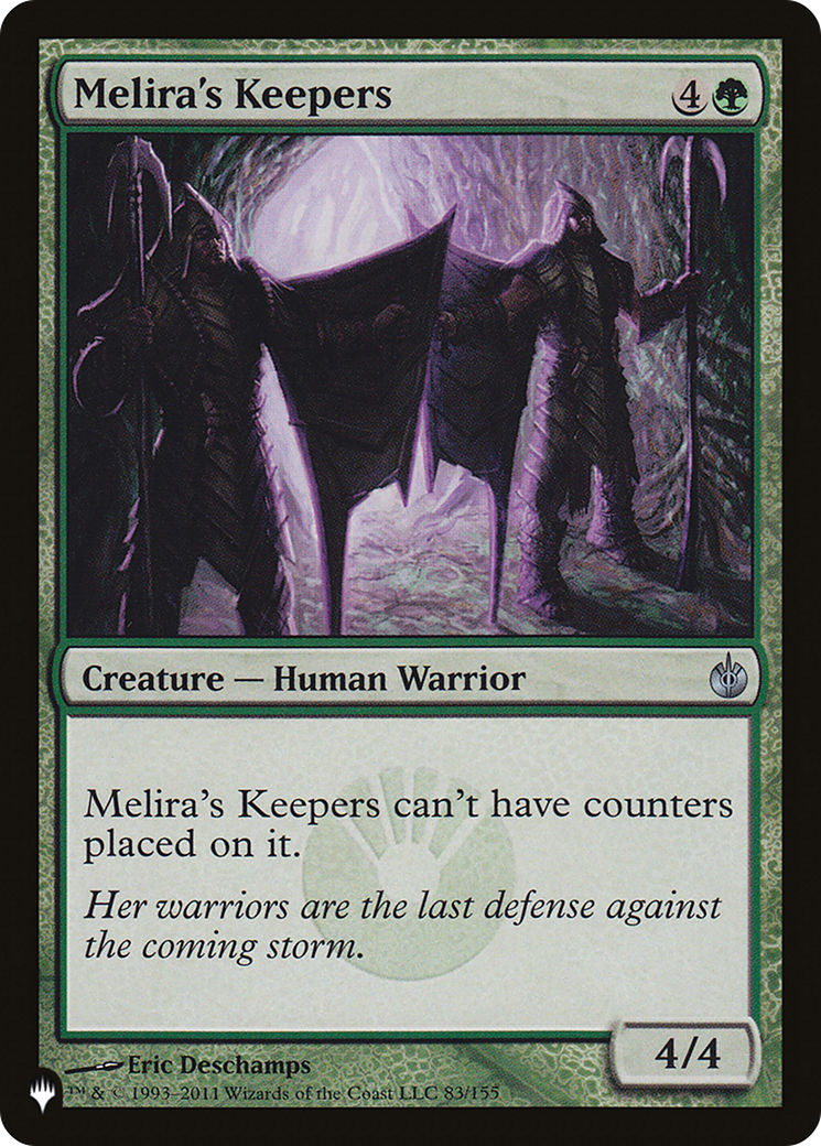 Melira's Keepers [The List] | I Want That Stuff Brandon