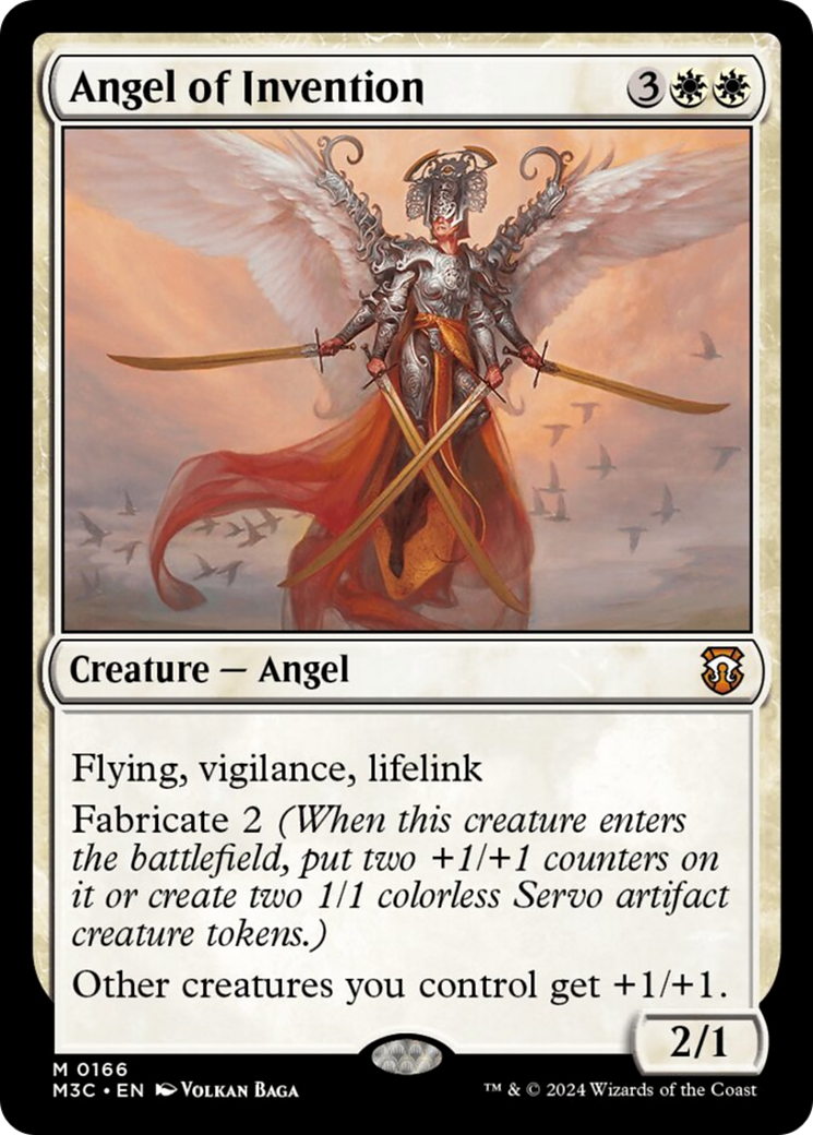 Angel of Invention (Ripple Foil) [Modern Horizons 3 Commander] | I Want That Stuff Brandon